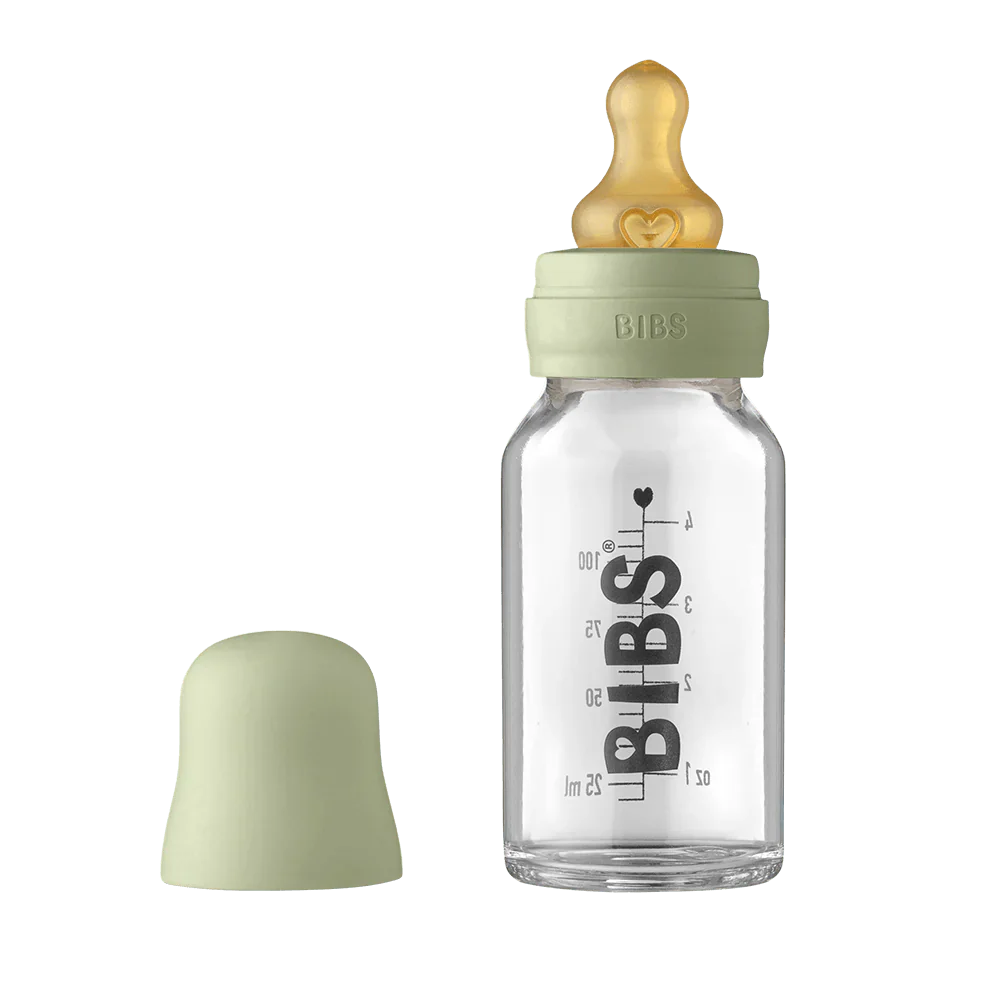Baby Glass Bottle Complete Set 110ml