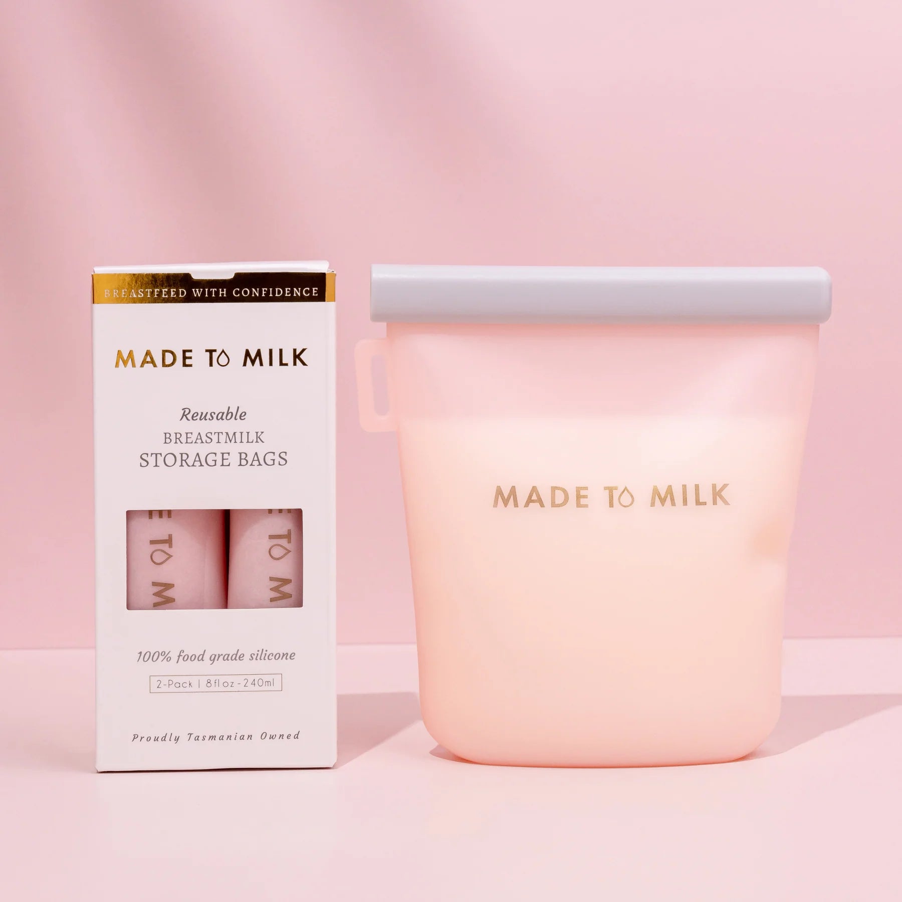 Made To Milk - Reusable Breastmilk Storage Bags 2 Pack