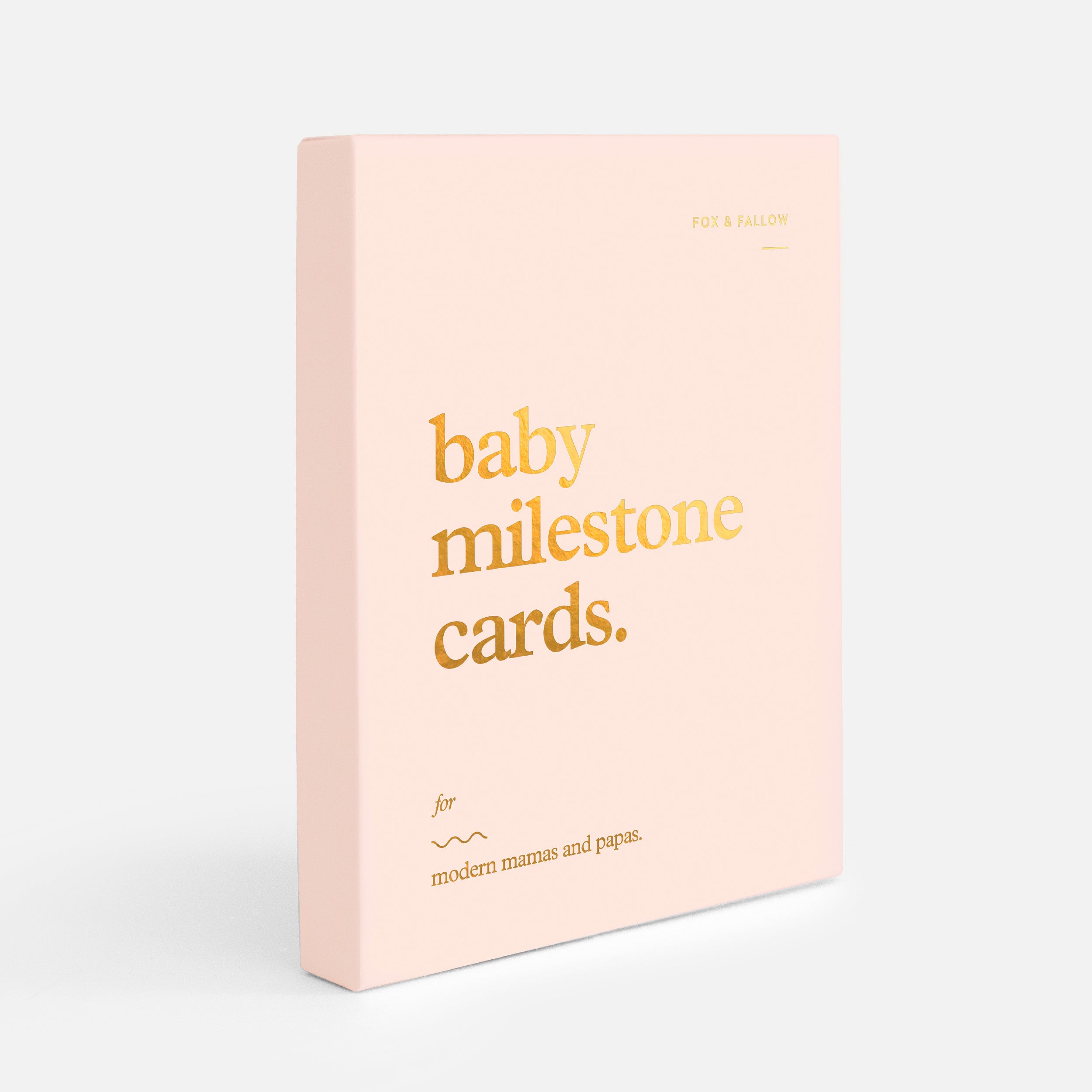 Baby Milestone Cards - Cream – Bloom Baby Collective