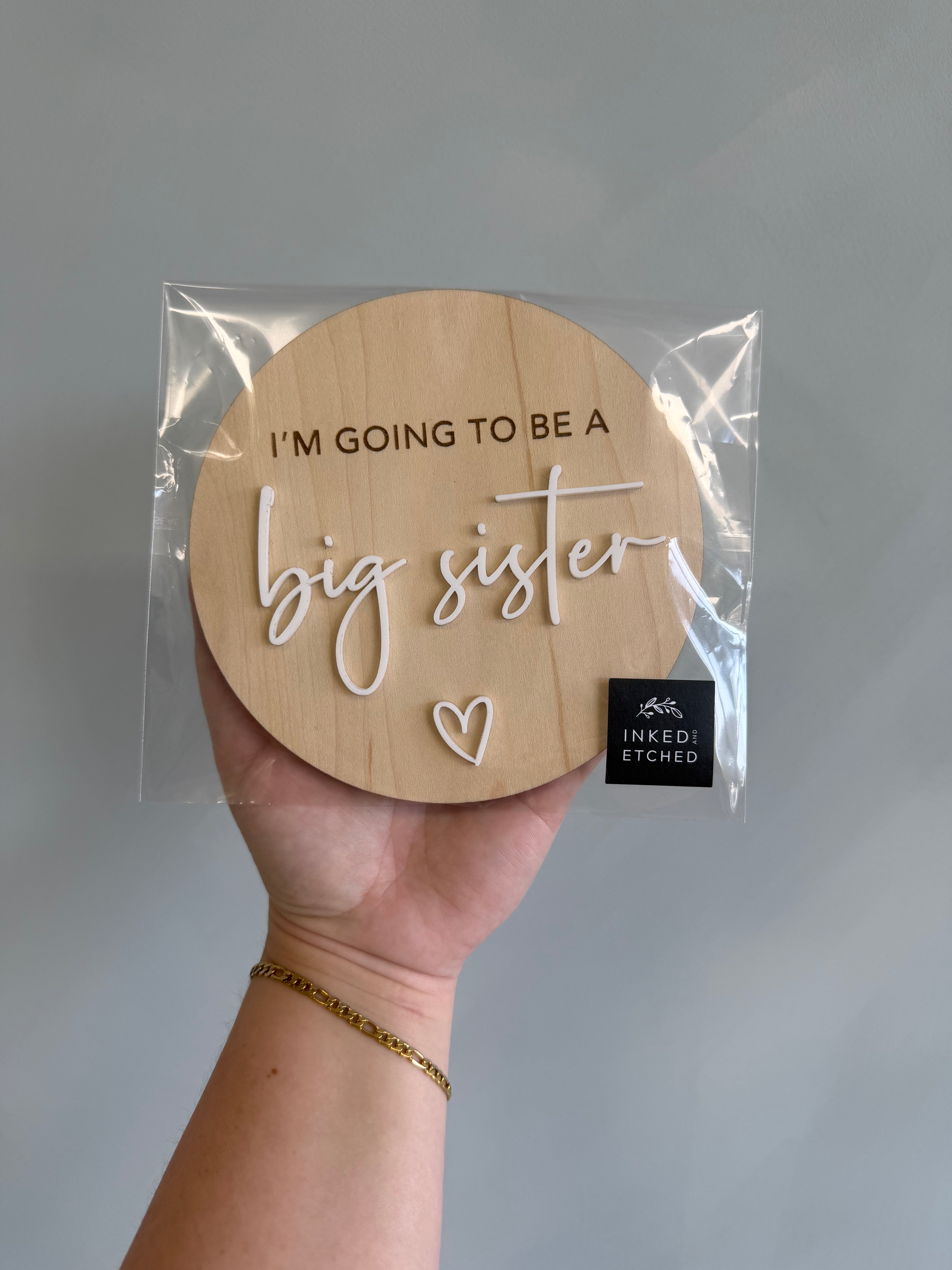 Big Sister Plaque