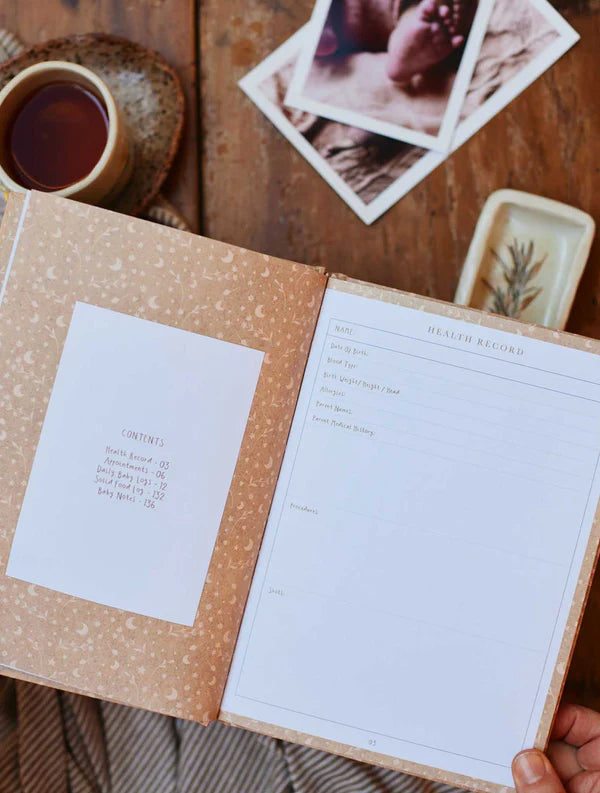 Baby Tracker Journal. Oat