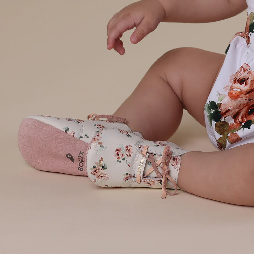 Rosebud Lace Up Shoes