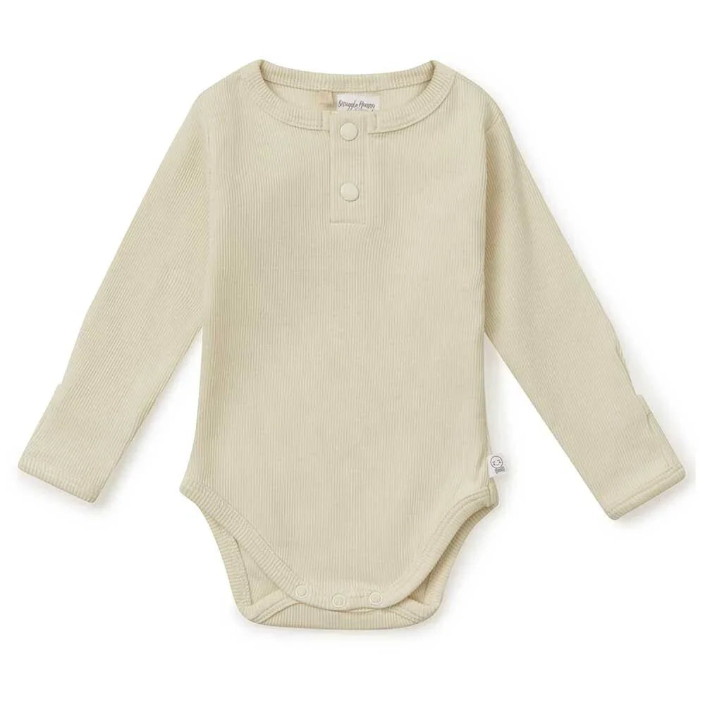 Halo Long Sleeve Organic Bodysuit