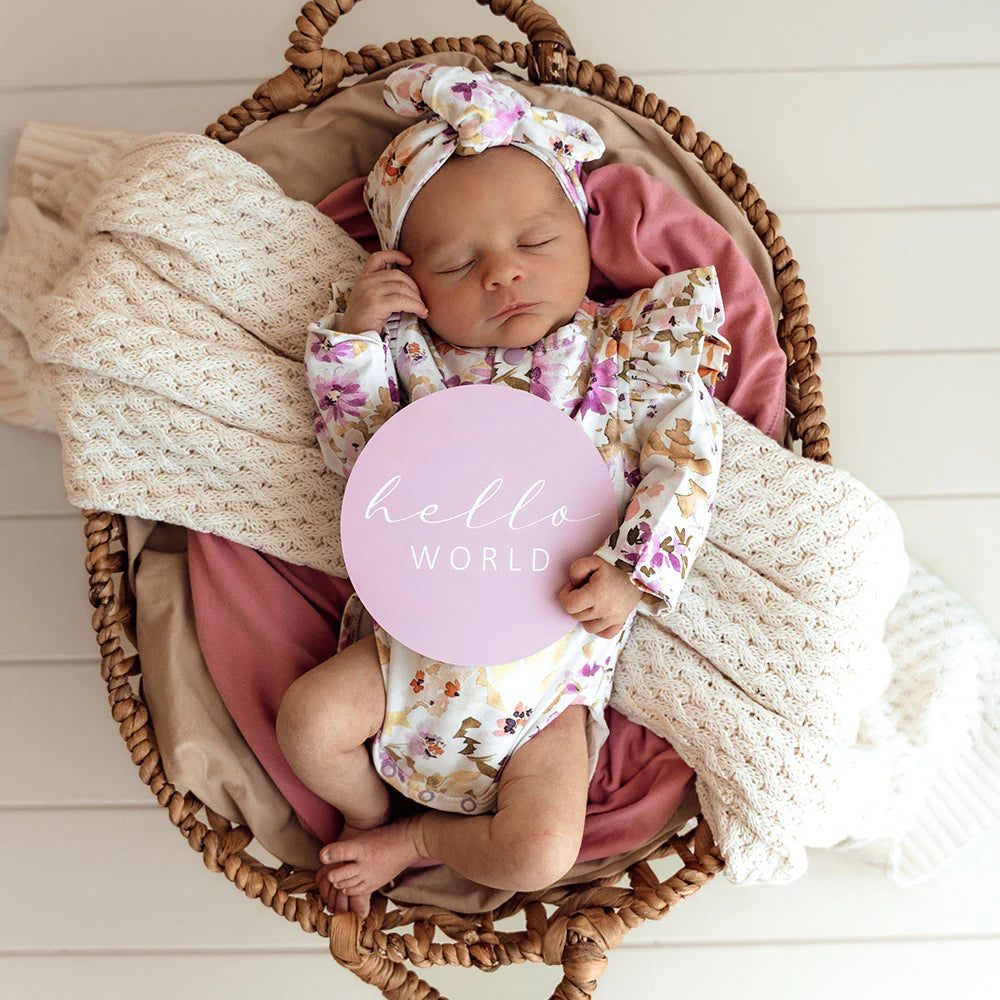 Isla & Lilac Reversible Milestone Cards