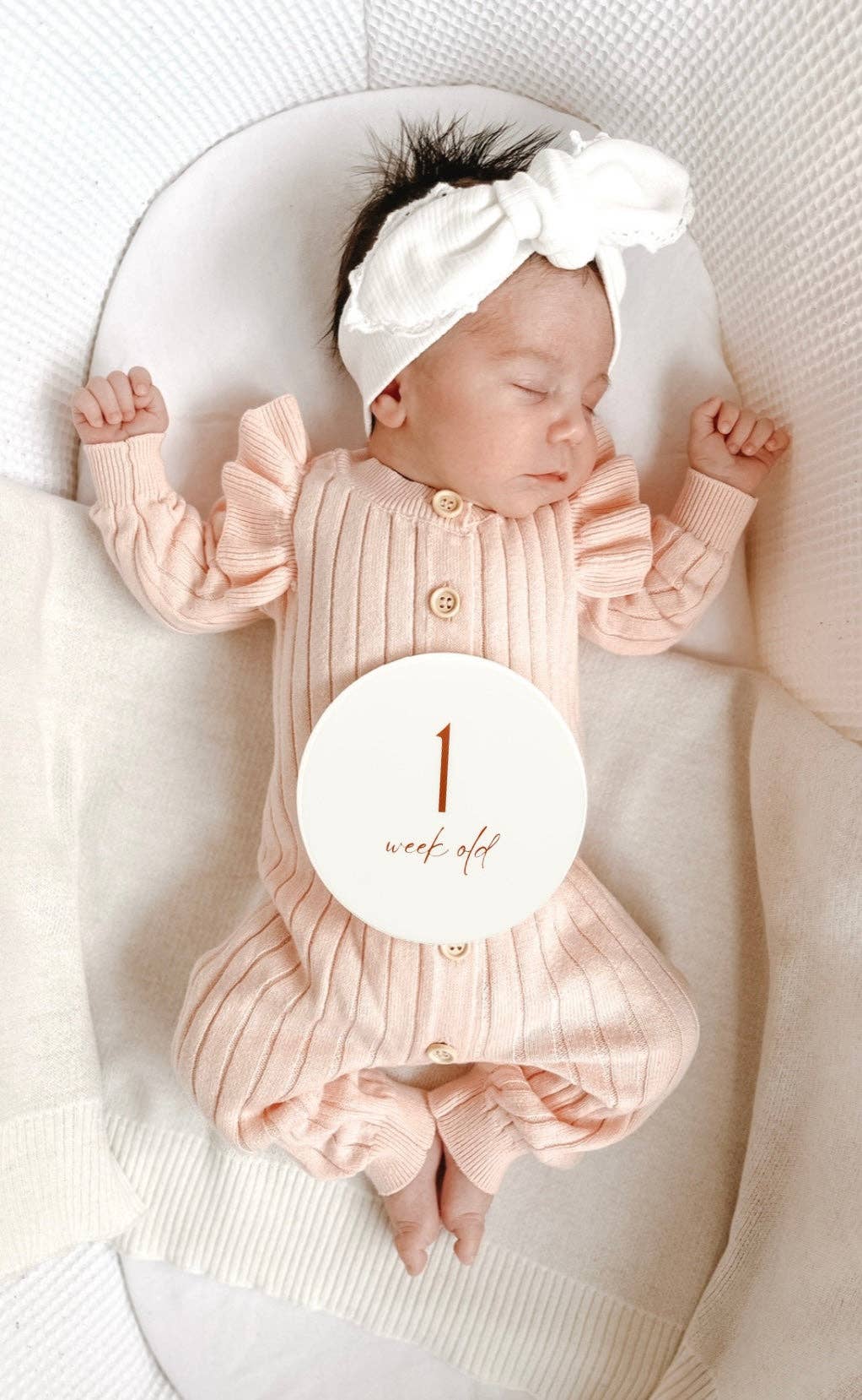 Silicone Milestone Set - Vanilla Set