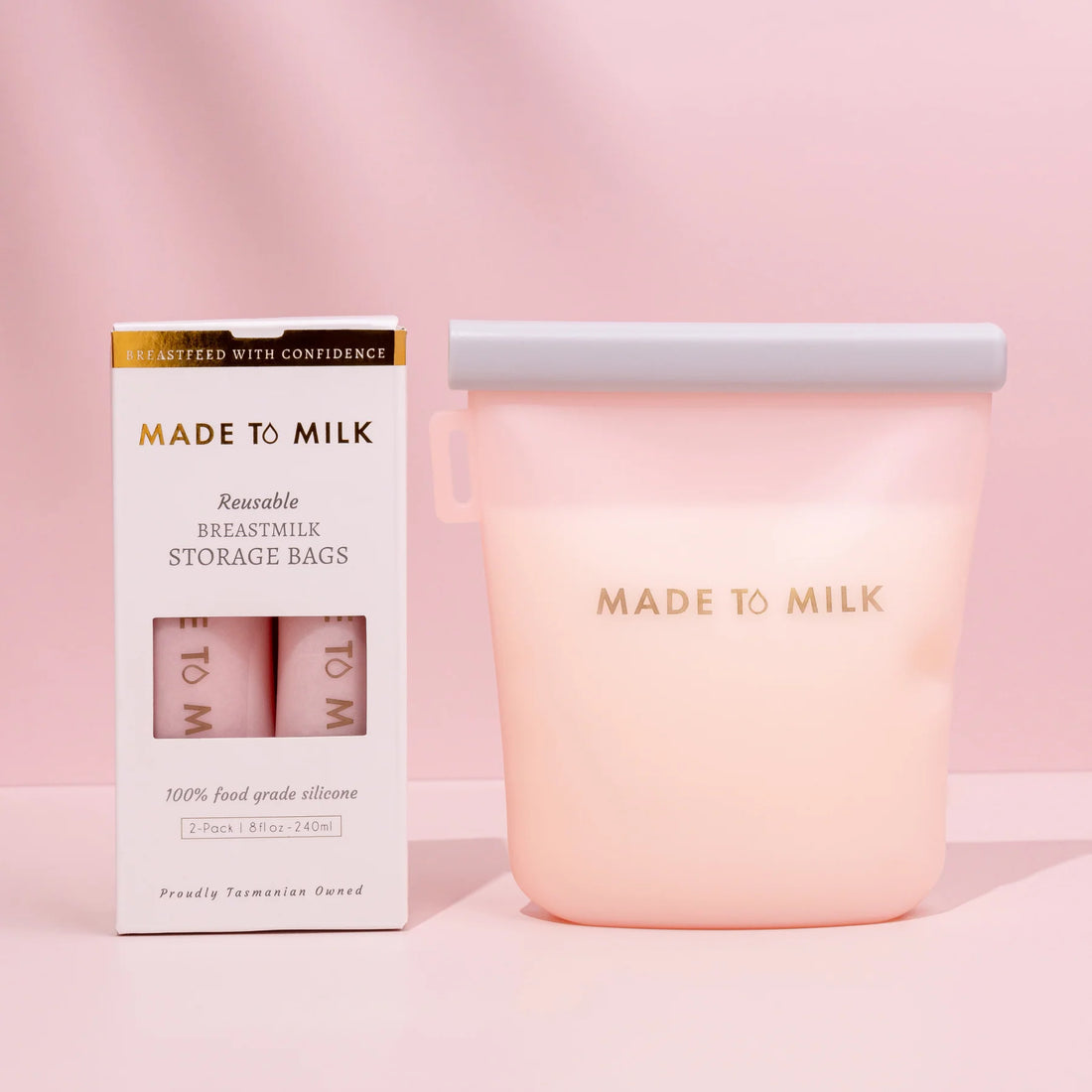 Made To Milk - Reusable Breastmilk Storage Bags 2 Pack