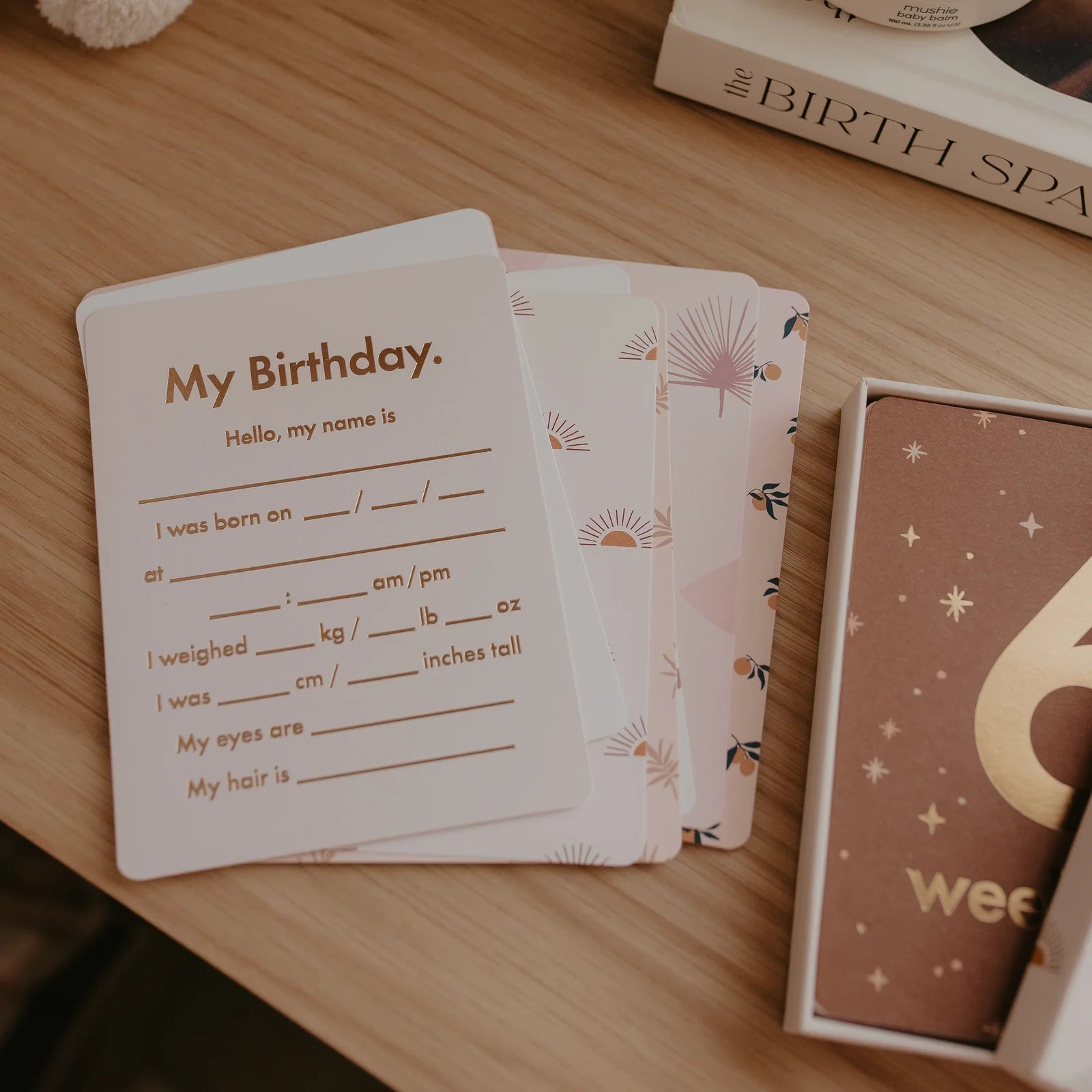 Baby Milestone Cards - Boho
