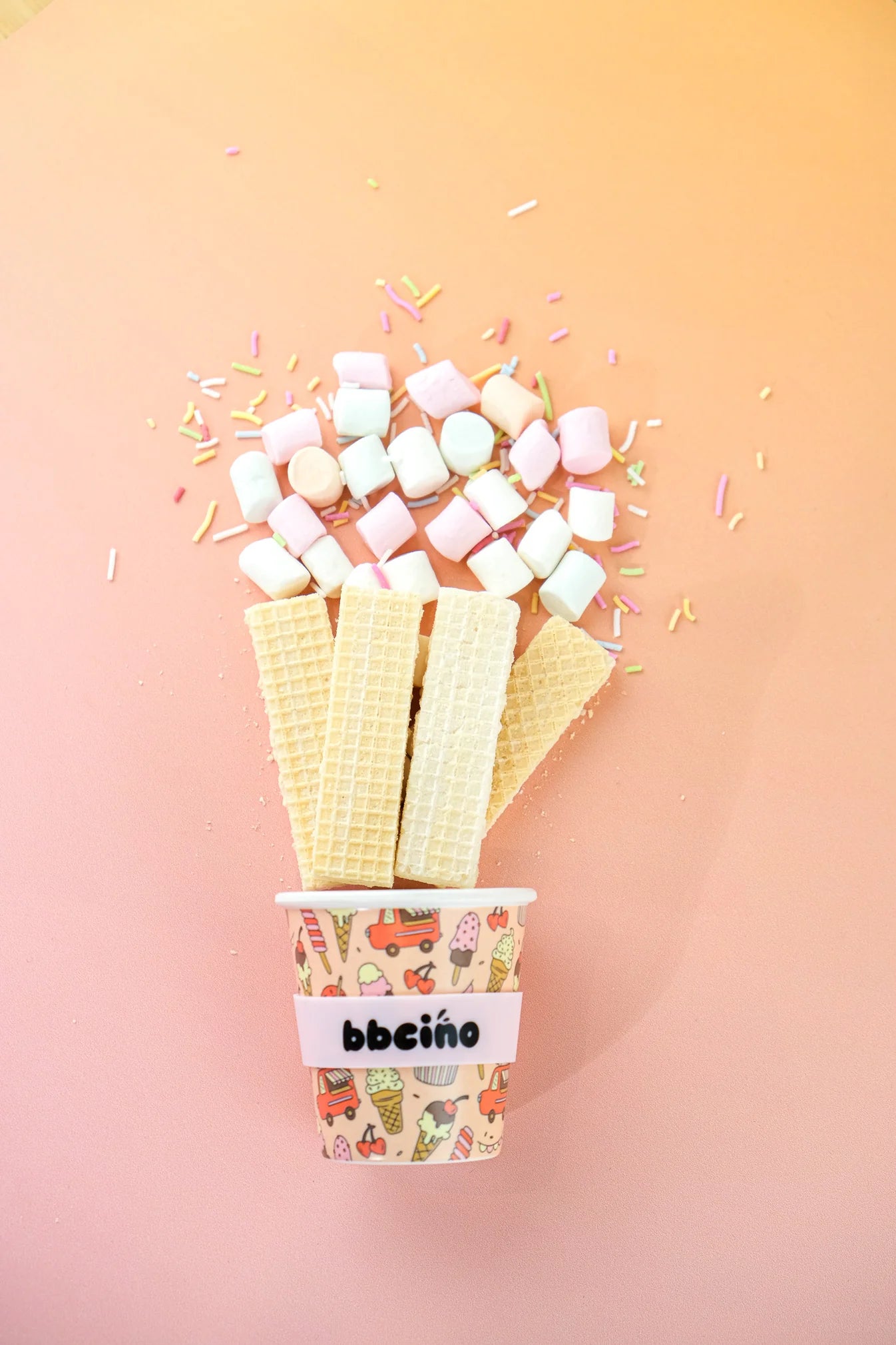 BBcino Cup - Scoops in Pink