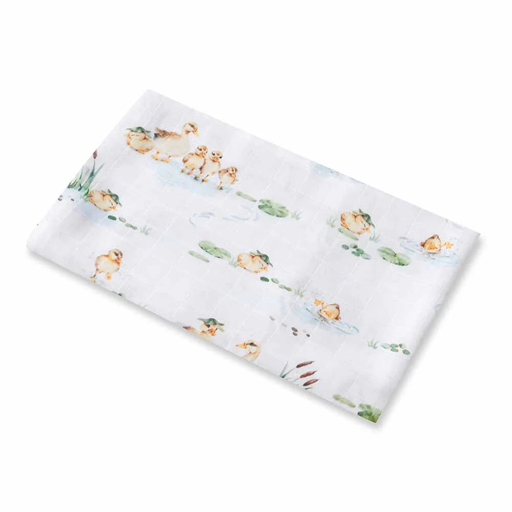 Duck Pond Organic Muslin Wrap