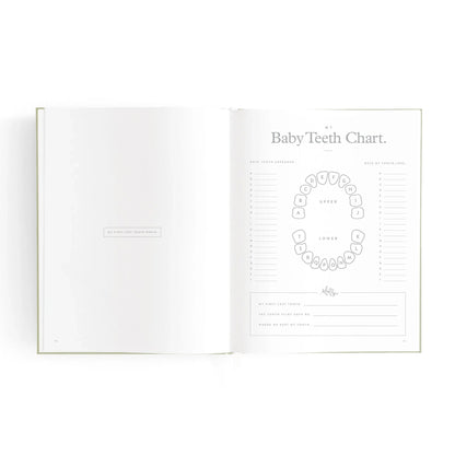 Mini Baby Book - Sage