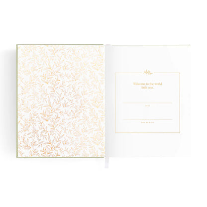 Mini Baby Book - Sage