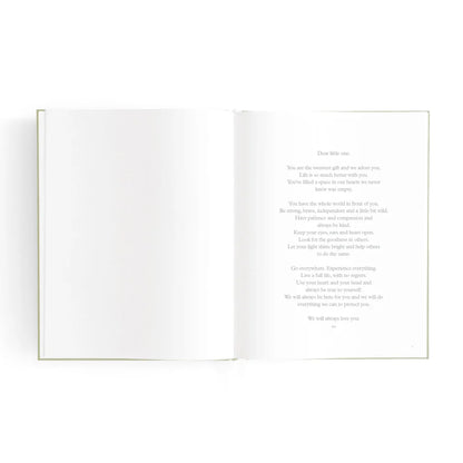 Mini Baby Book - Sage