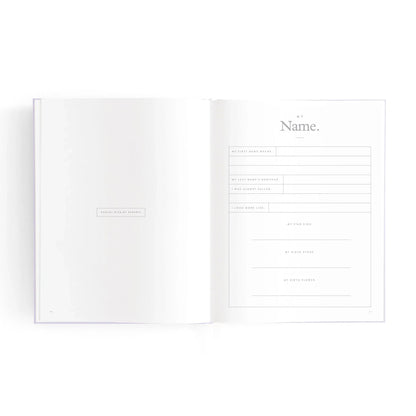 Mini Baby Book - Lilac