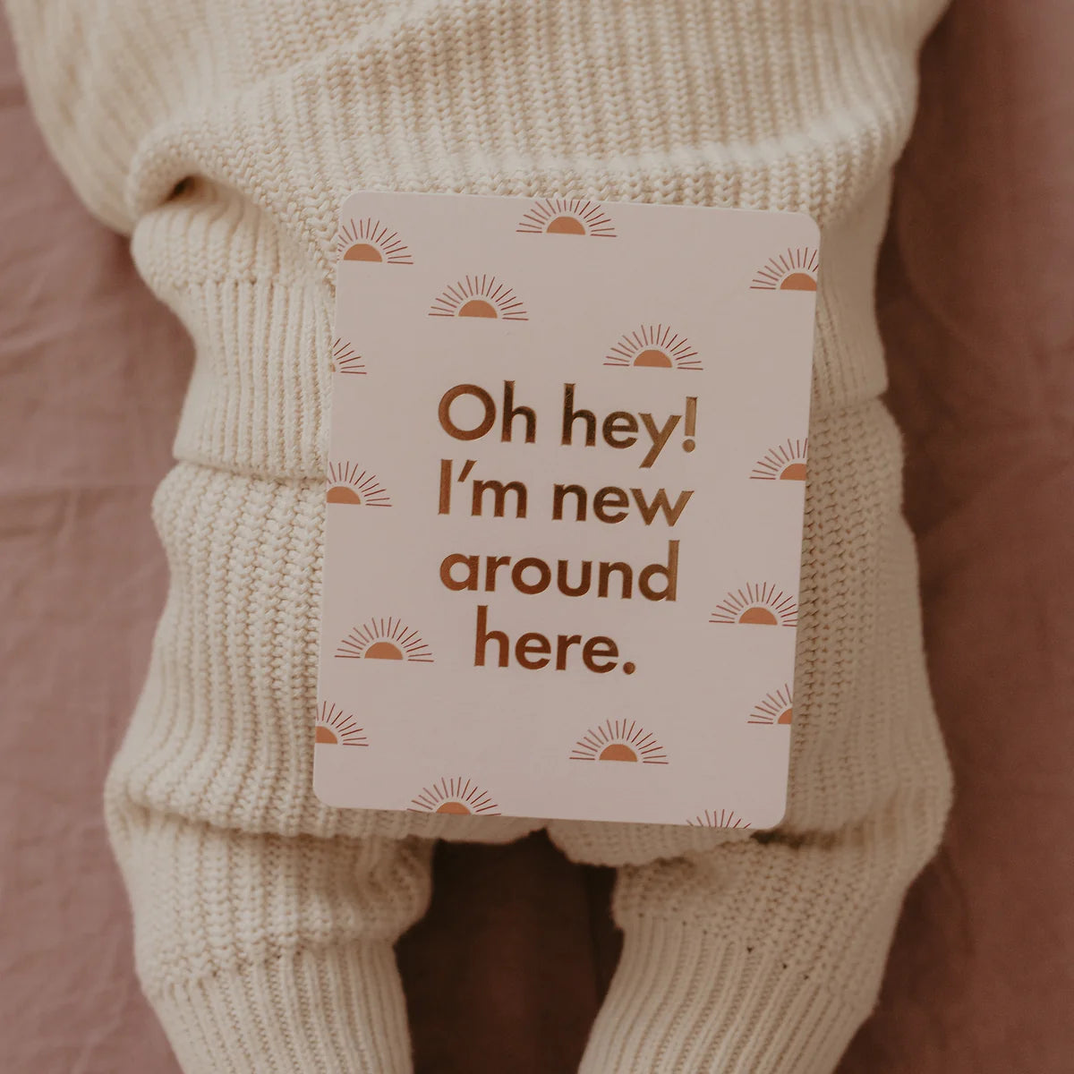 Baby Milestone Cards - Boho