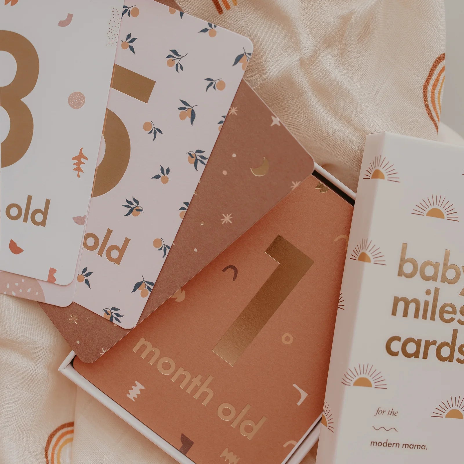 Baby Milestone Cards - Boho