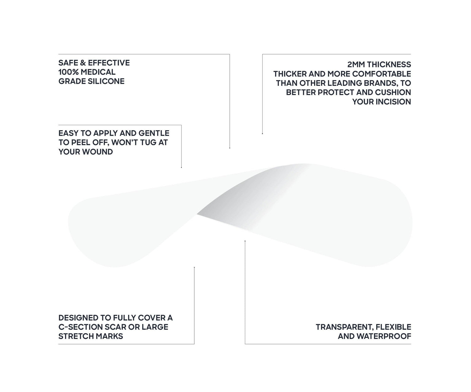 Silicone Gel Scar Strips