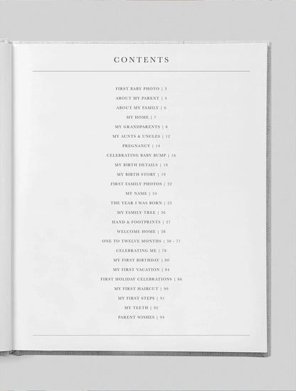 Baby. First Year Of You. Seafoam