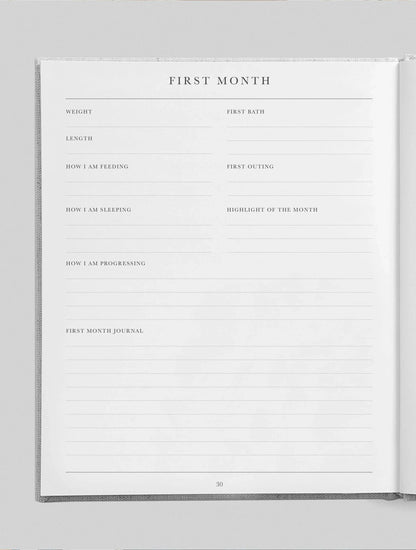 Baby. First Year Of You. Seafoam