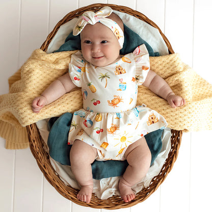 Beach Fun Short Sleeve Organic Dress