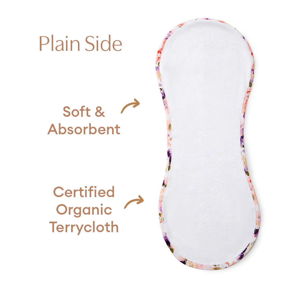 Blushing Beauty Organic Cotton Burp Cloth