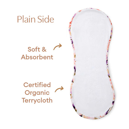 Blushing Beauty Organic Cotton Burp Cloth