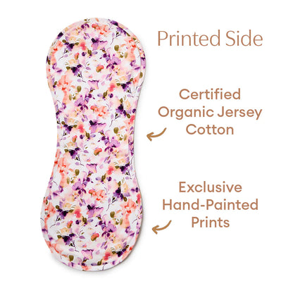 Blushing Beauty Organic Cotton Burp Cloth