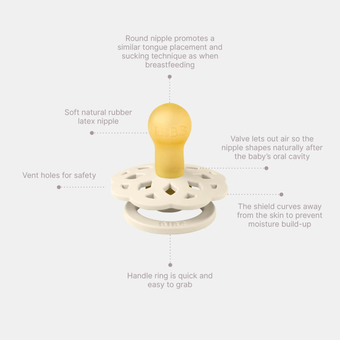 Colour Boheme Dummy - Blossom/Dusky Lilac - Size 1 - 2 PK