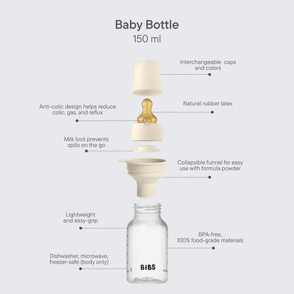 Baby BPA-Free PP Bottle Set 150ml Latex