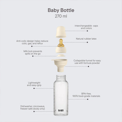 Baby BPA-Free PP Bottle Set 270ml Latex