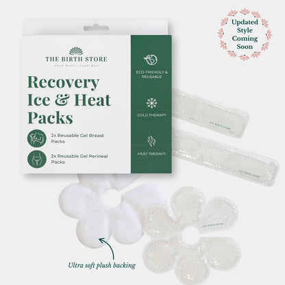 Breast &amp; Perineal Recovery Ice &amp; Heat Packs