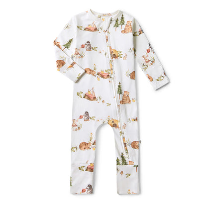 Bears Organic Snugglesuit Convertible Romper