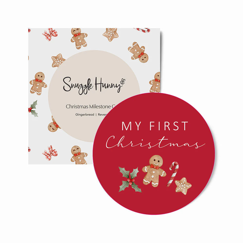 Gingerbread Reversible Single Milestone Card