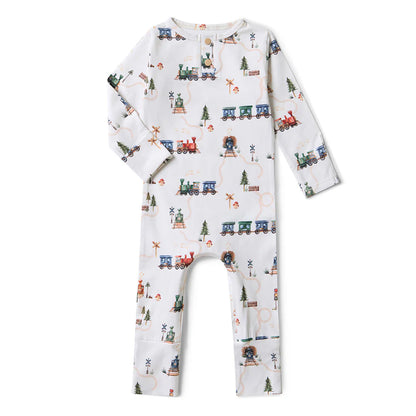 Trains Organic Growsuit