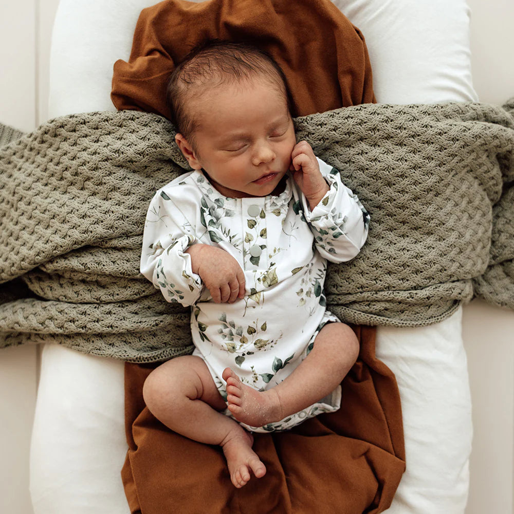 Eden Long Sleeve Organic Bodysuit