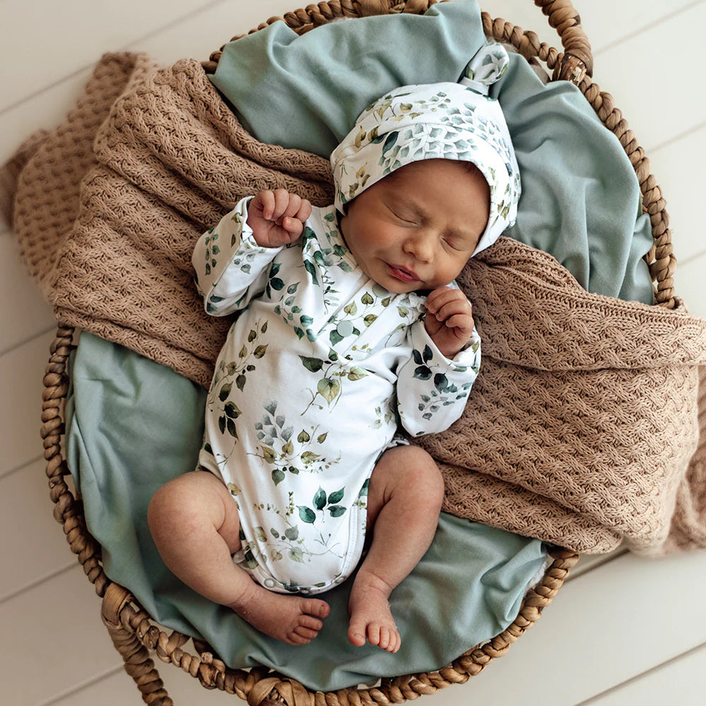 Eden Long Sleeve Organic Bodysuit