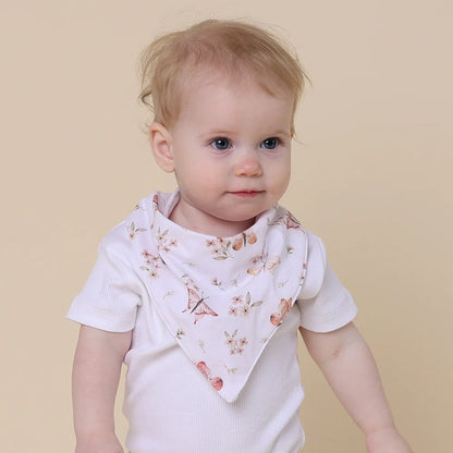 Butterfly Organic Dribble Bib