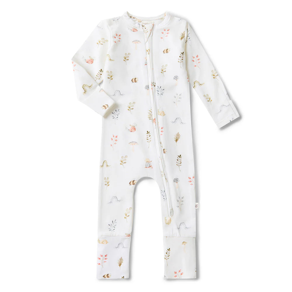 Garden Friends Organic Snugglesuit Convertible Romper