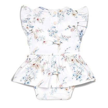 Sweet Swallows Short Sleeve Organic Dress