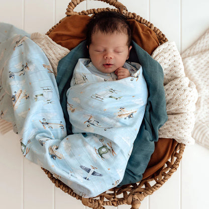 Taking Flight Organic Muslin Wrap