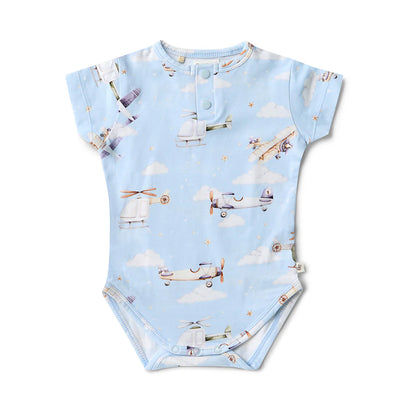 Taking Flight Short Sleeve Organic Bodysuit