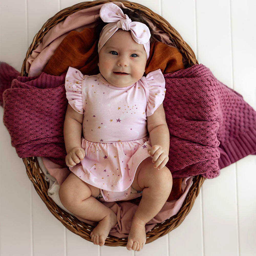 Twinkle Short Sleeve Organic Dress