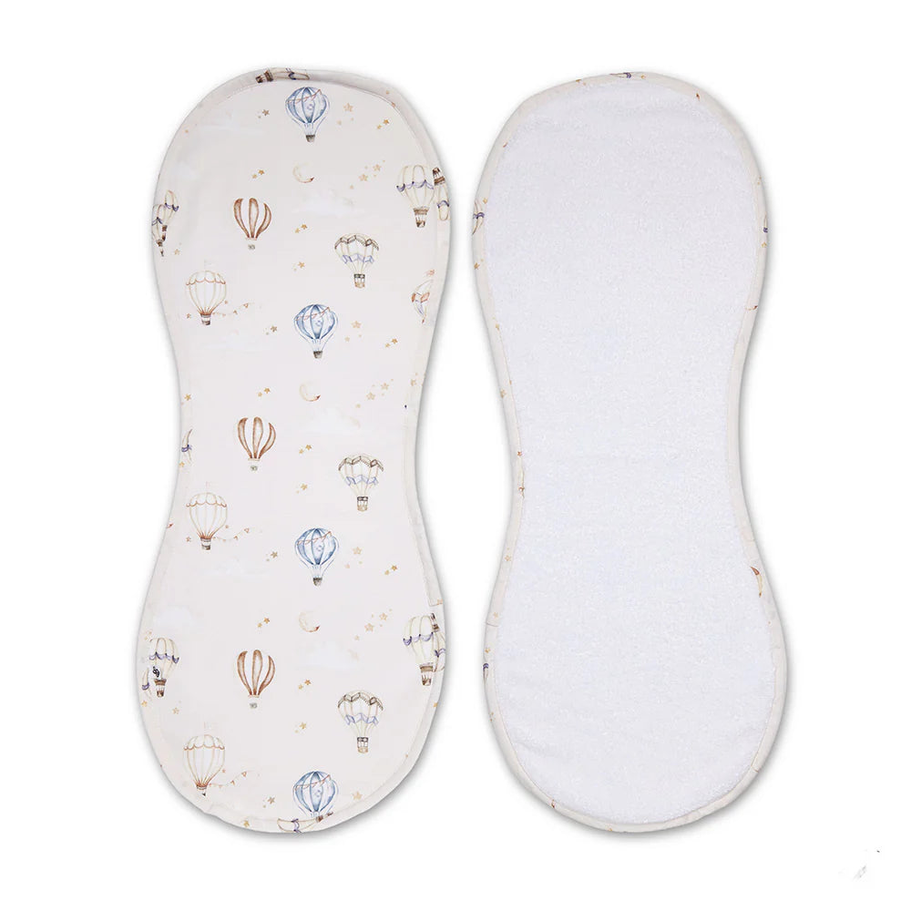 Up &amp; Away Organic Cotton Burp Cloth